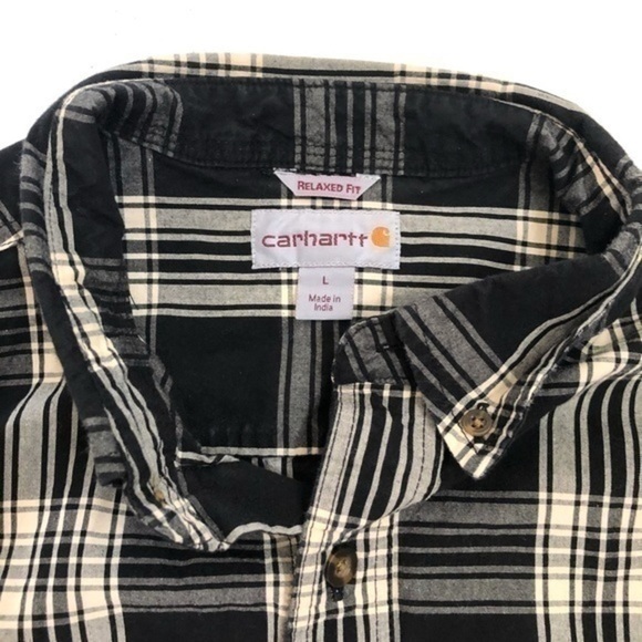 Carhartt Men's Button Down Shirt Size Large - Picture 6 of 6